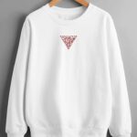 Crowneck white boxy fit