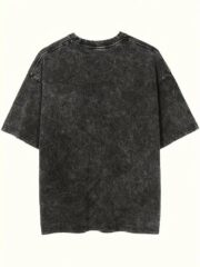 Basic Black Vintage oversize T-shirt - Image 3