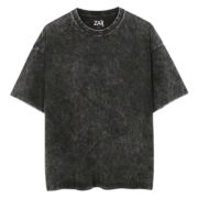 Basic Black Vintage oversize T-shirt - Image 2