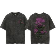 Night Snack Black Vintage Oversize T-shirt