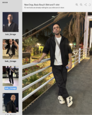 1 Basic Boxyfit short Sleeve Shirt - Image 4